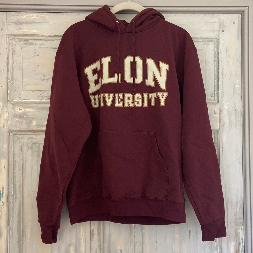 elon university champion hoodie